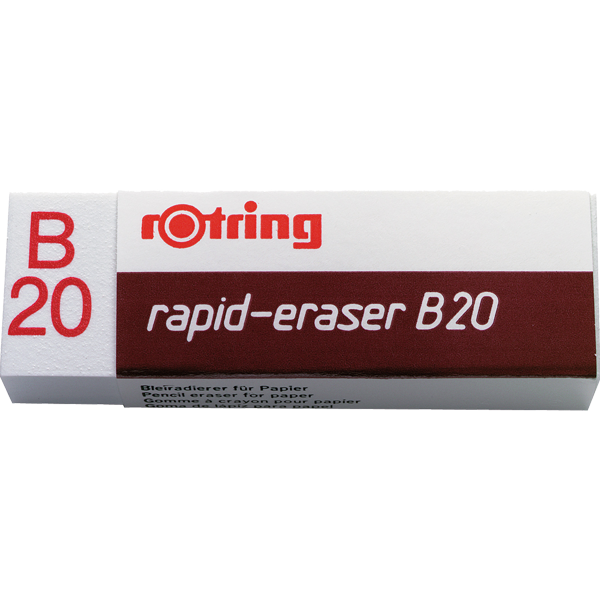 Rotring Teknik Silgi Rapid 20 Lİ Beyaz B20