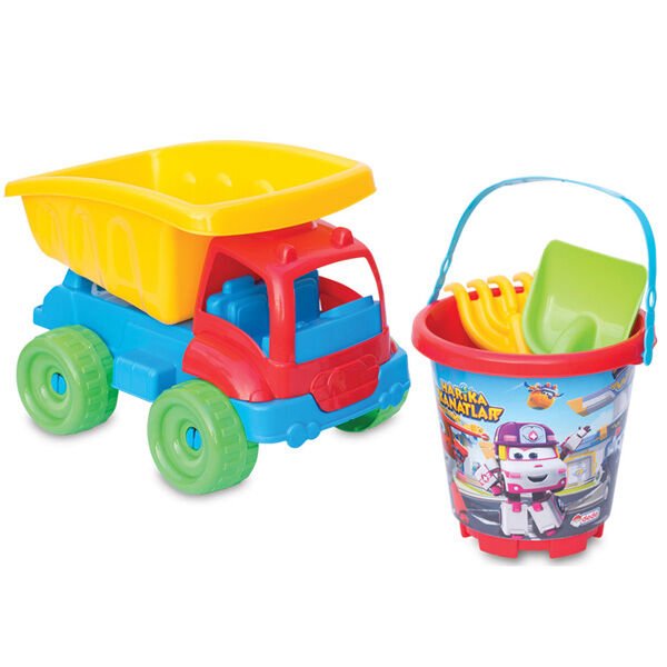 Dede Oyuncak Harika Kanatlar Büyük Kamyon Plaj Set 03518