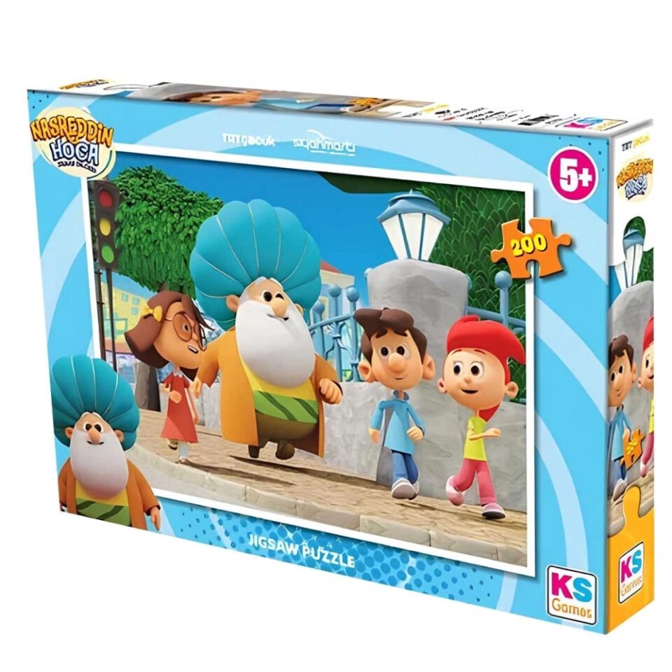 Ks Games Puzzle 200 Parça Trt Nasreddin Hoca Lisanslı Ürünler nas113