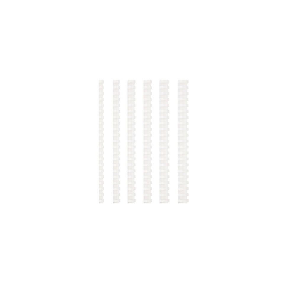 Mapibind Spiral Plastik 100 LÜ 19 MM Beyaz 201 19 00