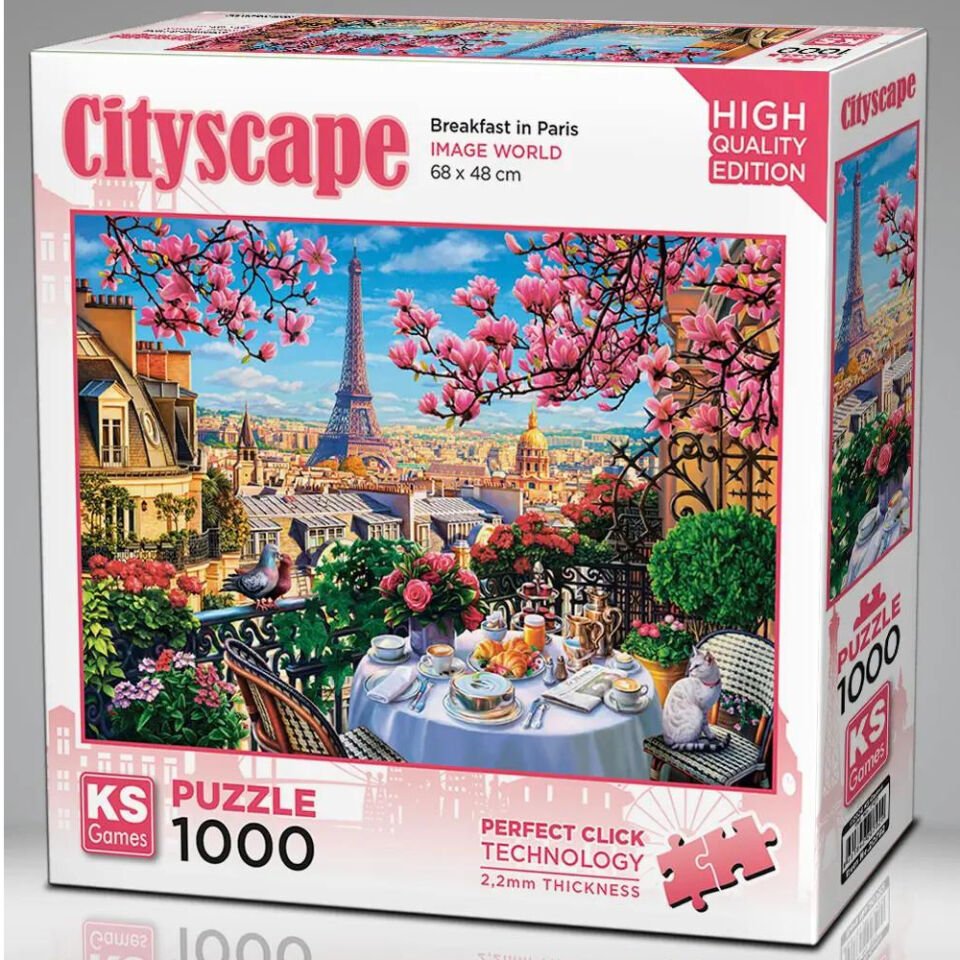 Ks Games Puzzle 1000 Parça Breakfast İn Paris 20792